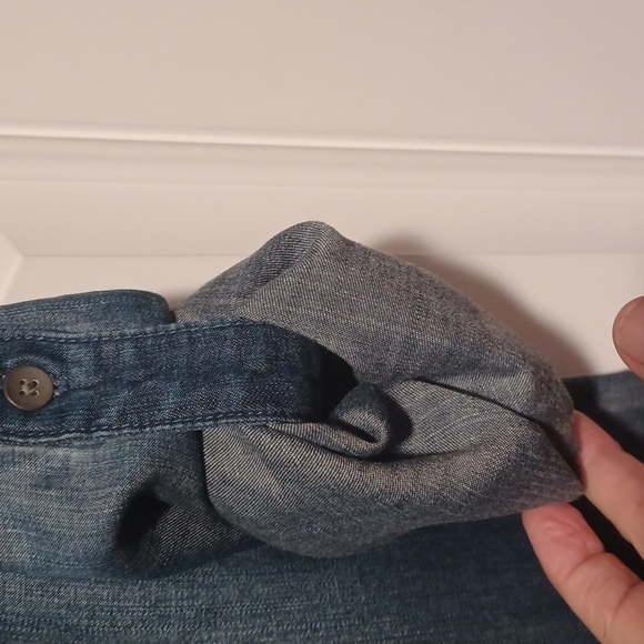 Cloth and Stone chambray tunic dress, denim look, size Small - Picture 9 of 9